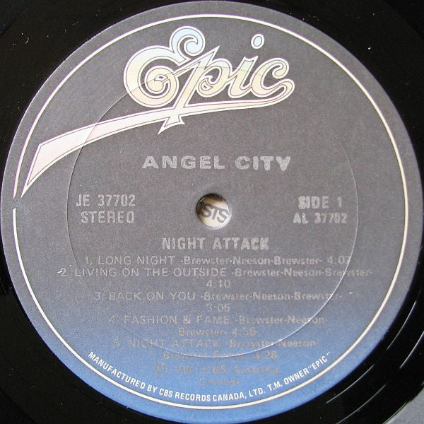 Angel City (2) : Night Attack (LP, Album)