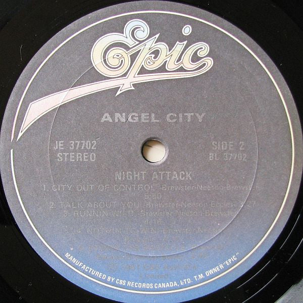 Angel City (2) : Night Attack (LP, Album)