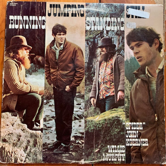 "Spider" John Koerner* & Willie Murphy : Running, Jumping, Standing Still (LP, Album, Gol)