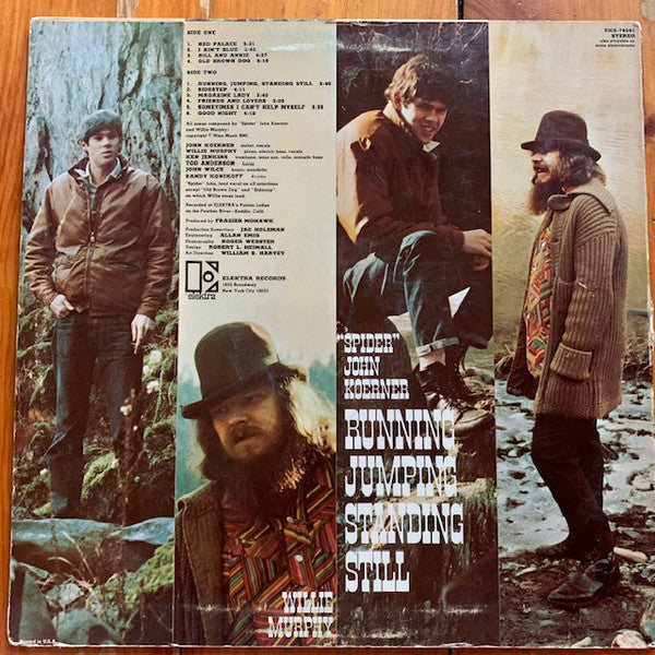 "Spider" John Koerner* & Willie Murphy : Running, Jumping, Standing Still (LP, Album, Gol)