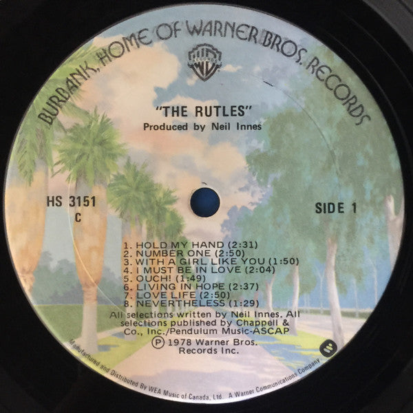 The Rutles : The Rutles (LP, Album, Gat)