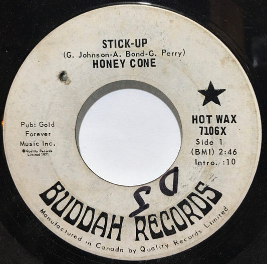 Honey Cone : Stick - Up (7", Single)