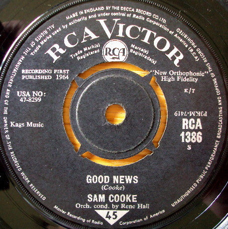 Sam Cooke : Good News (7", Single)