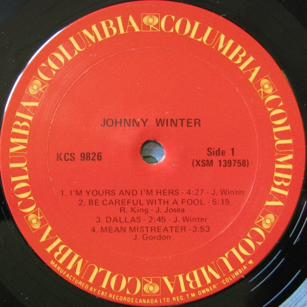 Johnny Winter : Johnny Winter (LP, Album)