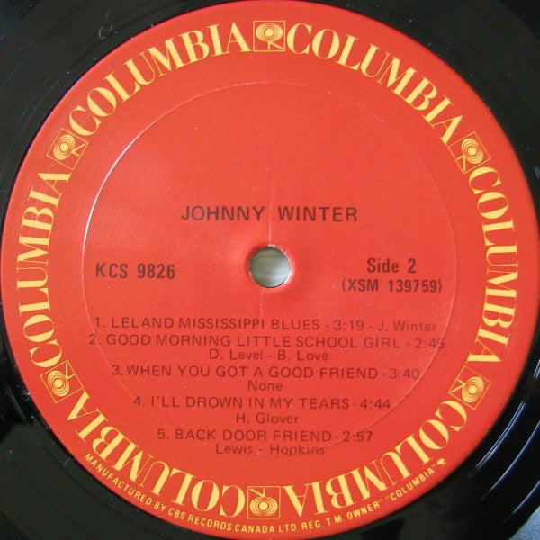Johnny Winter : Johnny Winter (LP, Album)