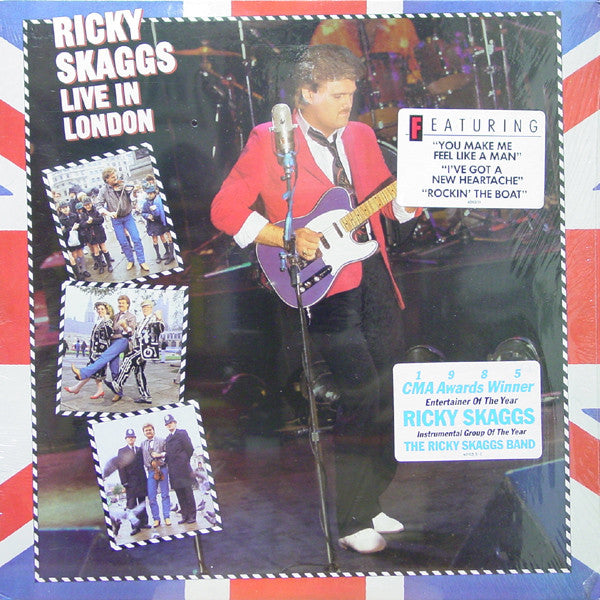 Ricky Skaggs : Live In London (LP, Album)