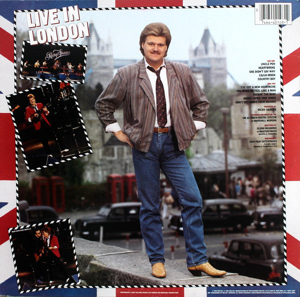 Ricky Skaggs : Live In London (LP, Album)