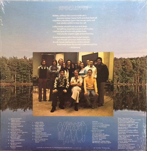 Mahavishnu Orchestra With The London Symphony Orchestra, Michael Tilson Thomas : Apocalypse (LP, Album)