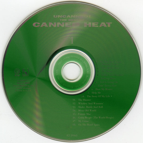 Canned Heat : Uncanned! The Best Of Canned Heat (2xCD, Comp, Club, RM)