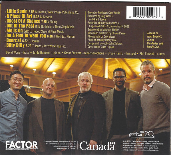 Grant Stewart Quartet With Bruce Harris (5) : The Lighting Of the Lamps (CD, Album)