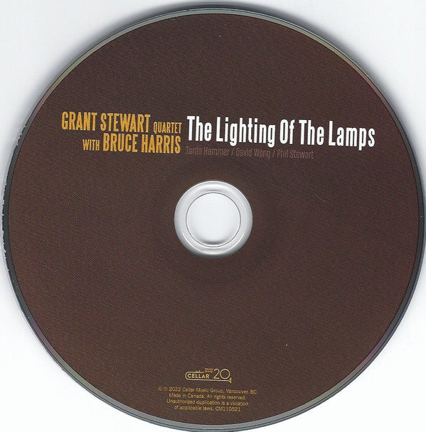 Grant Stewart Quartet With Bruce Harris (5) : The Lighting Of the Lamps (CD, Album)