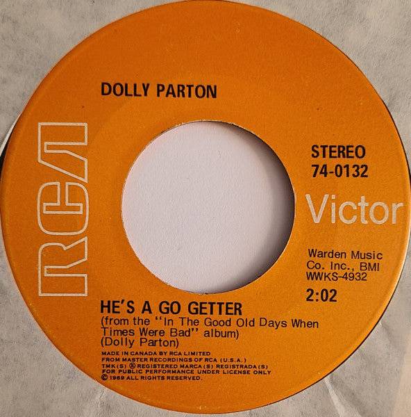 Dolly Parton : Daddy (7", Single)