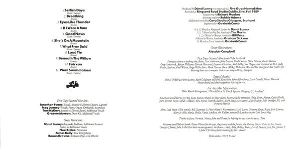 Five Guys Named Moe : Five Guys Named Moe (CD, Album)