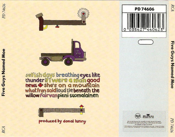 Five Guys Named Moe : Five Guys Named Moe (CD, Album)