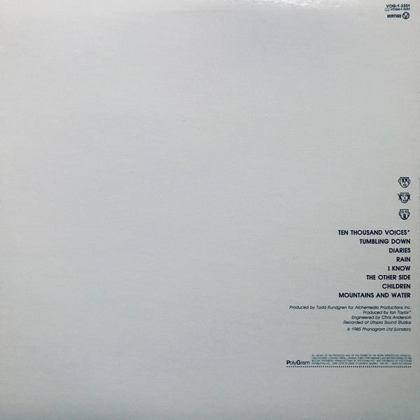 Zerra One* : Mountains And Water (LP, Album)
