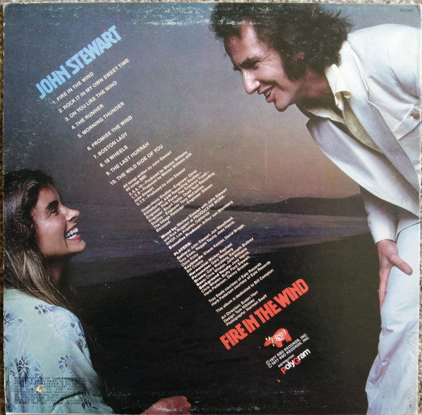 John Stewart (2) : Fire In The Wind (LP, Album)