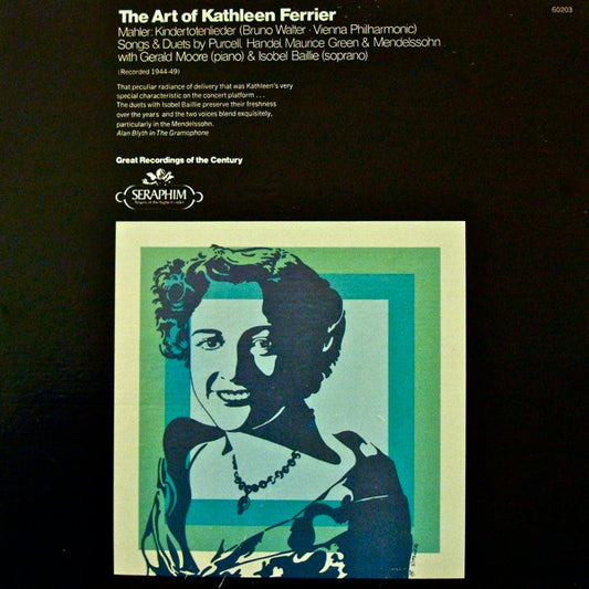 Kathleen Ferrier - Gustav Mahler / Henry Purcell / Georg Friedrich Händel / Maurice Greene (2) / Felix Mendelssohn-Bartholdy : The Art Of Kathleen Ferrier (LP, Comp, Mono)