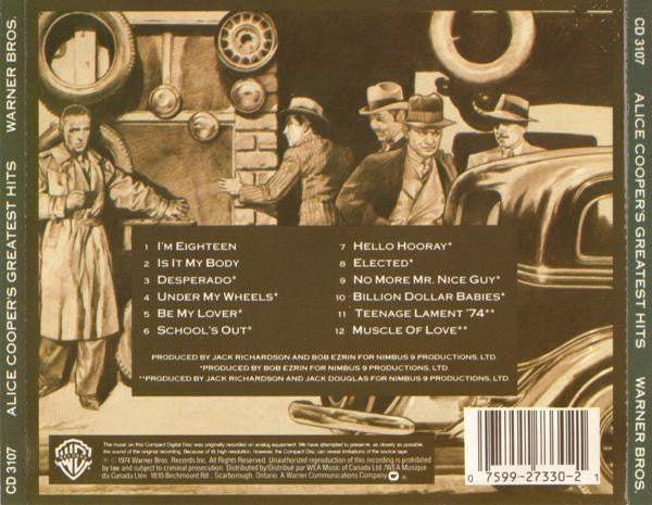 Alice Cooper : Alice Cooper's Greatest Hits (CD, Comp, RE)