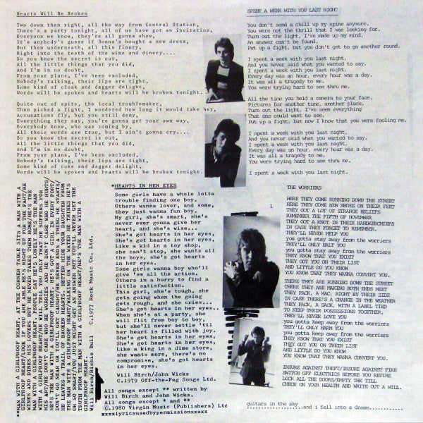 The Records : Crashes (LP, Album)