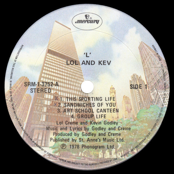 Lol And Kev* : L (LP, Album)