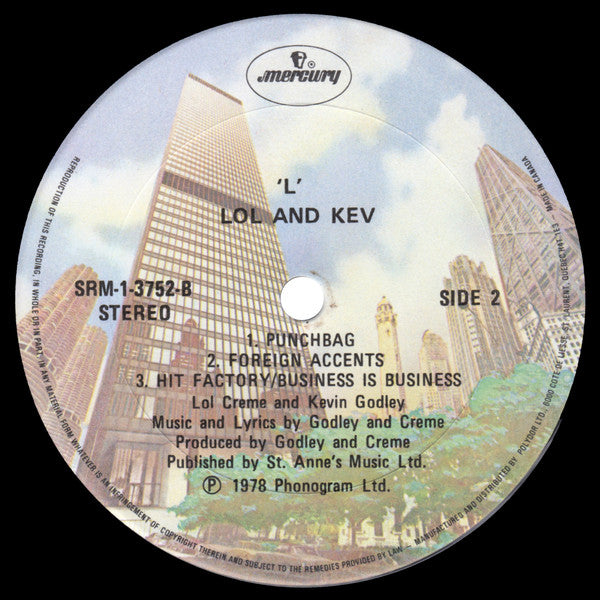 Lol And Kev* : L (LP, Album)