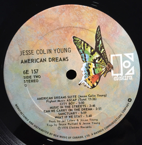 Jesse Colin Young : American Dreams (LP, Album)
