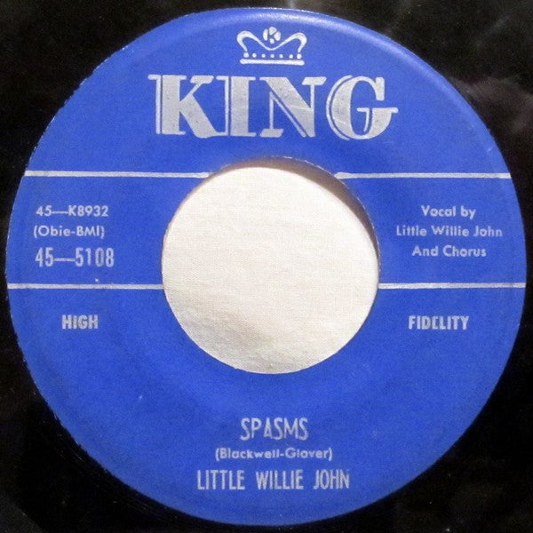 Little Willie John : Talk To Me, Talk To Me / Spasms (7")