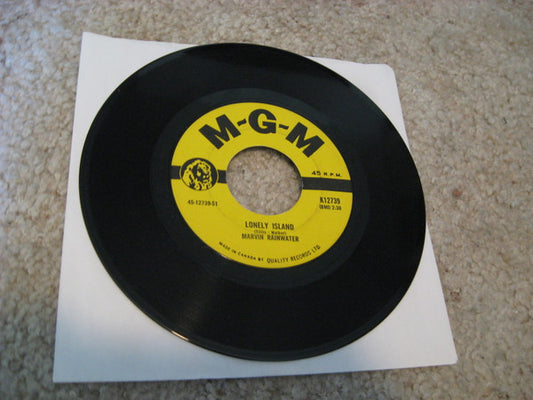 Marvin Rainwater : Lonely Island (7", Single)