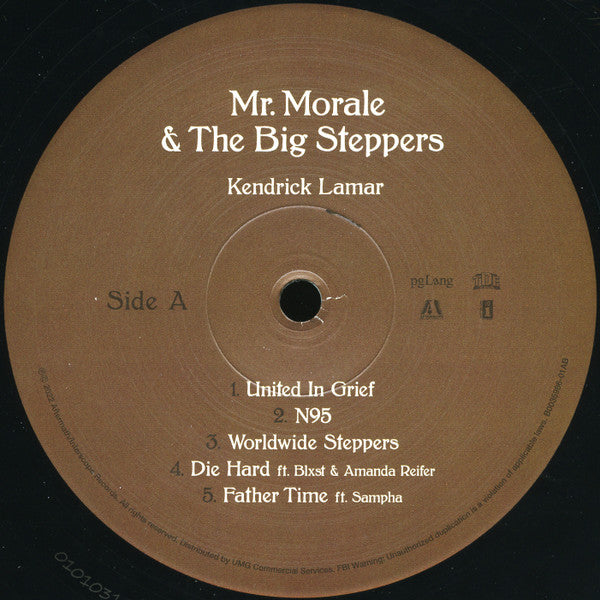 Kendrick Lamar : Mr. Morale & The Big Steppers (2xLP, Album, 180)