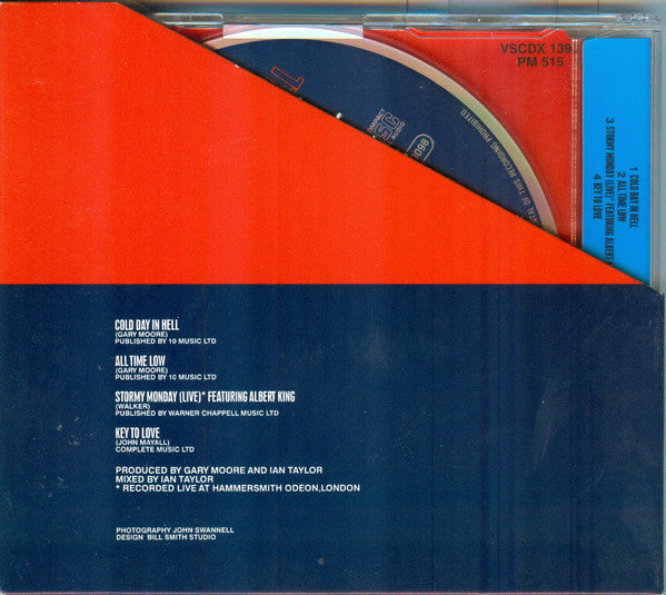Gary Moore : Cold Day In Hell  (CD, Single, Ltd)