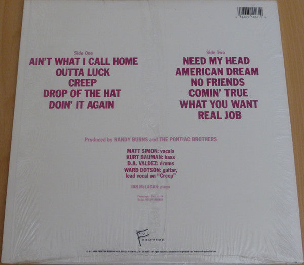 The Pontiac Brothers : Johnson (LP, Album)