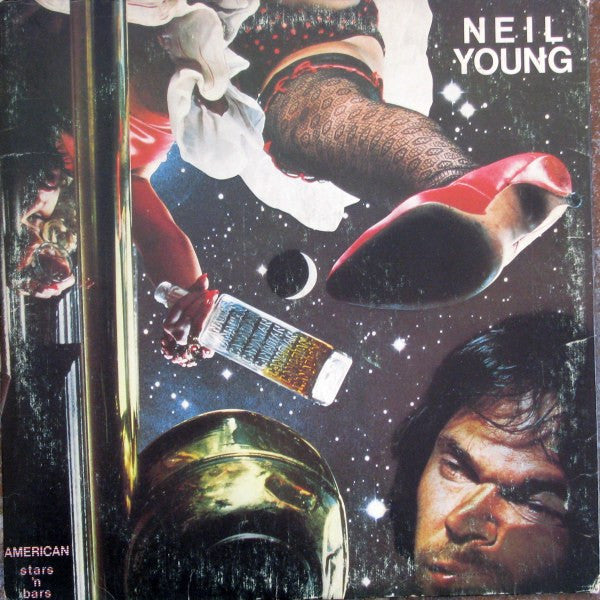 Neil Young : American Stars 'N' Bars (LP, Album)