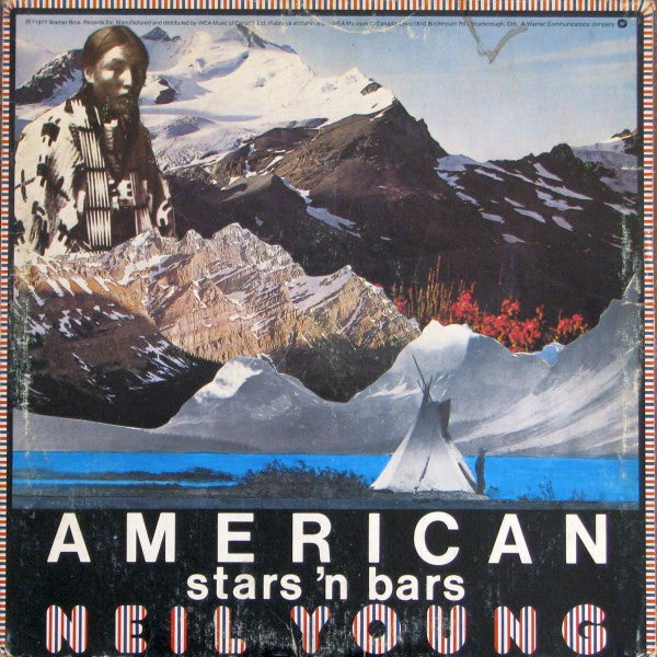 Neil Young : American Stars 'N' Bars (LP, Album)
