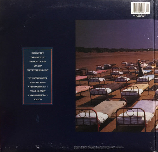 Pink Floyd : A Momentary Lapse Of Reason (LP, Album, Gat)