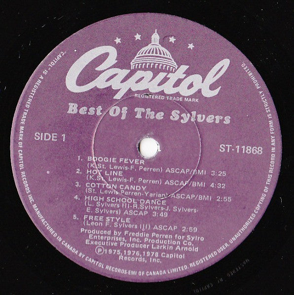 The Sylvers : The Best Of The Sylvers (LP, Comp)
