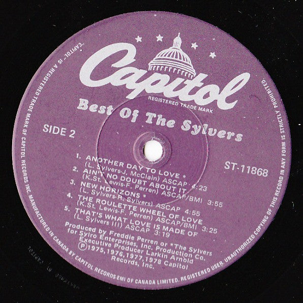 The Sylvers : The Best Of The Sylvers (LP, Comp)