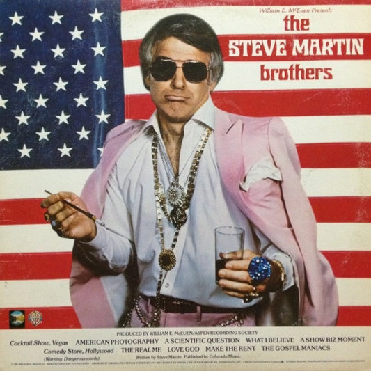 William E. McEuen Presents Steve Martin (2) : The Steve Martin Brothers (LP, Album)