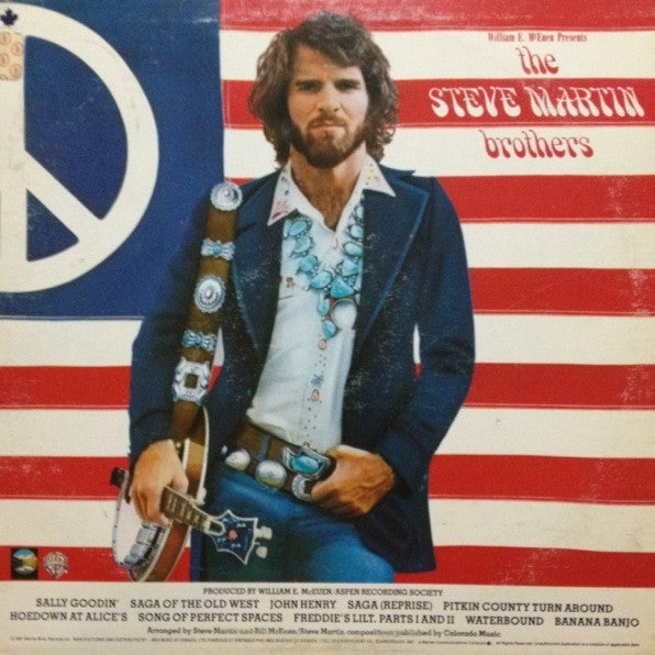 William E. McEuen Presents Steve Martin (2) : The Steve Martin Brothers (LP, Album)