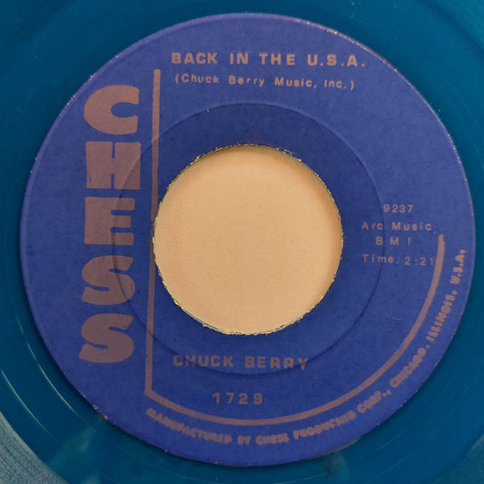Chuck Berry : Back In The U.S.A. / Memphis, Tennessee (7", Unofficial)