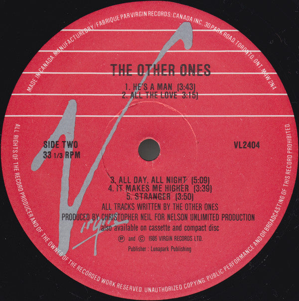 The Other Ones : The Other Ones (LP, Album)