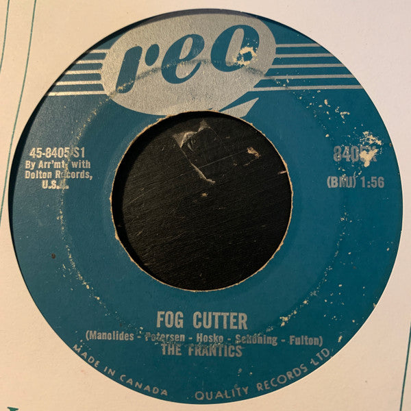 The Frantics : Fog Cutter (7", Single)
