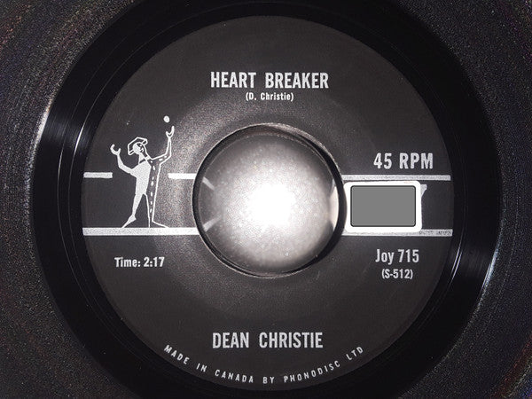 Dean Christie : Heart Breaker (7", Single)