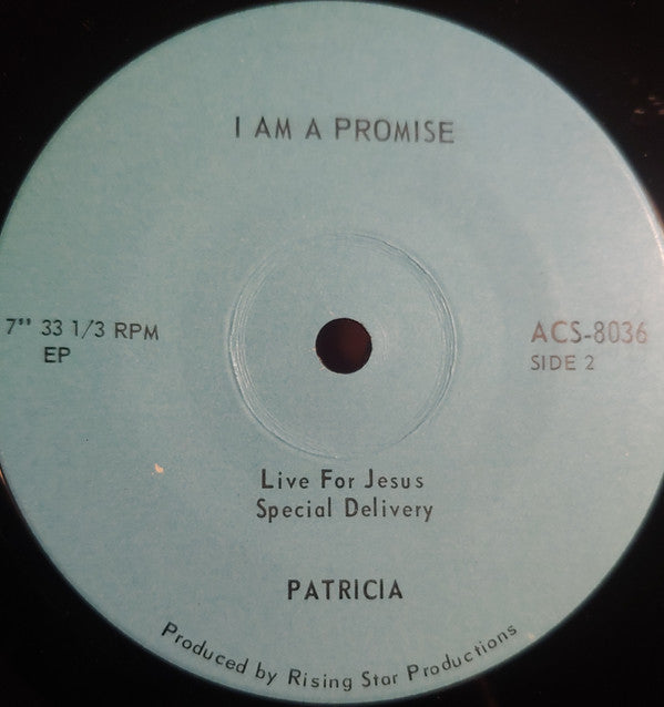 Patricia Betzold : I Am A Promise (7", EP)