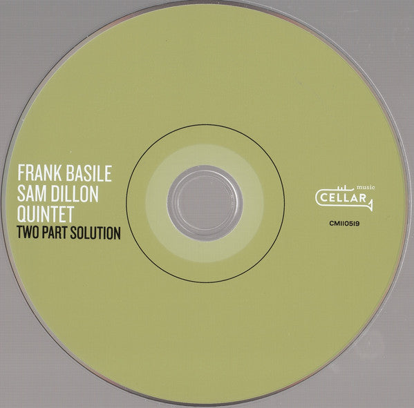 Frank Basile Sam Dillon Quintet : 2 Part Solution (CD, Album)