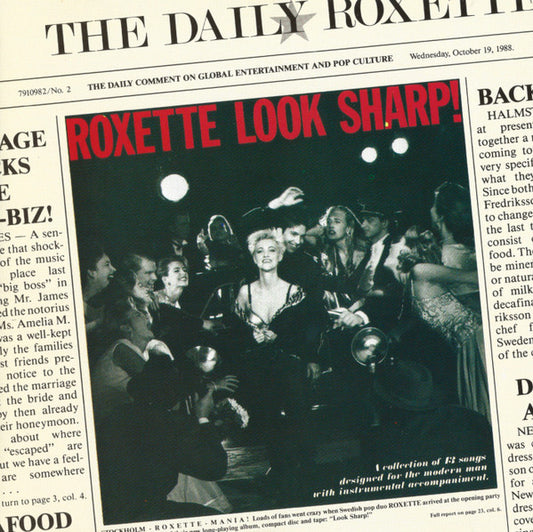 Roxette : Look Sharp! (CD, Album)