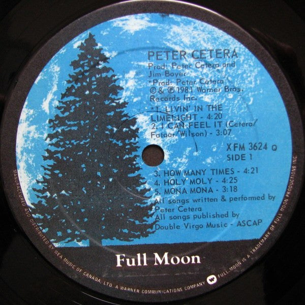 Peter Cetera : Peter Cetera (LP, Album)