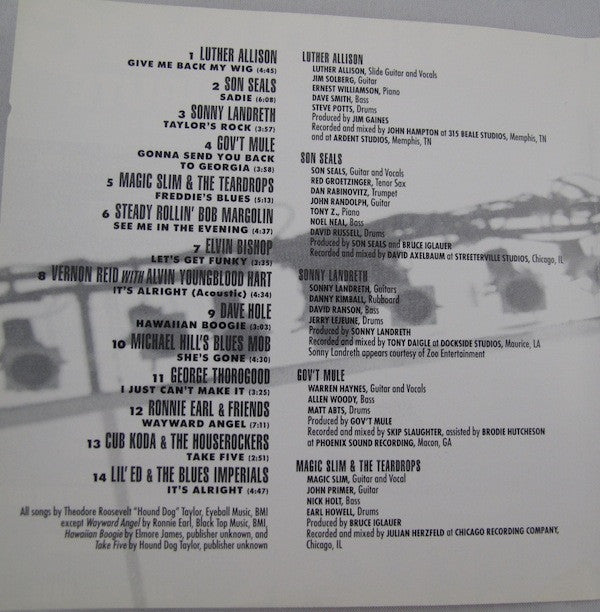 Various : Hound Dog Taylor (A Tribute) (CD, Album)