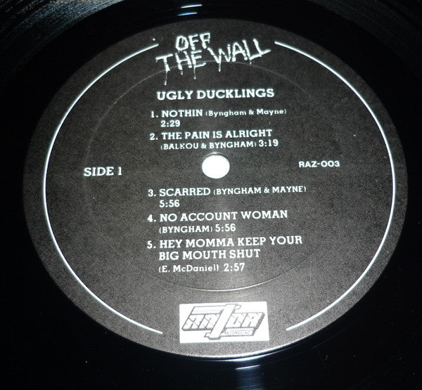 The Ugly Ducklings : Off The Wall (LP, Album)