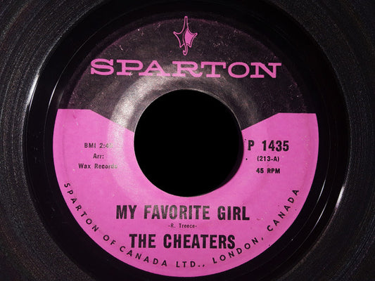 The Cheaters (5) : My Favorite Girl / Suzanne (7")
