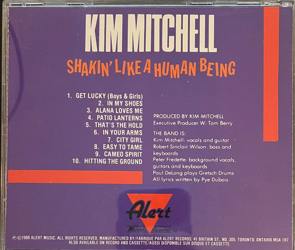 Kim Mitchell : Shakin' Like A Human Being (CD, Album)